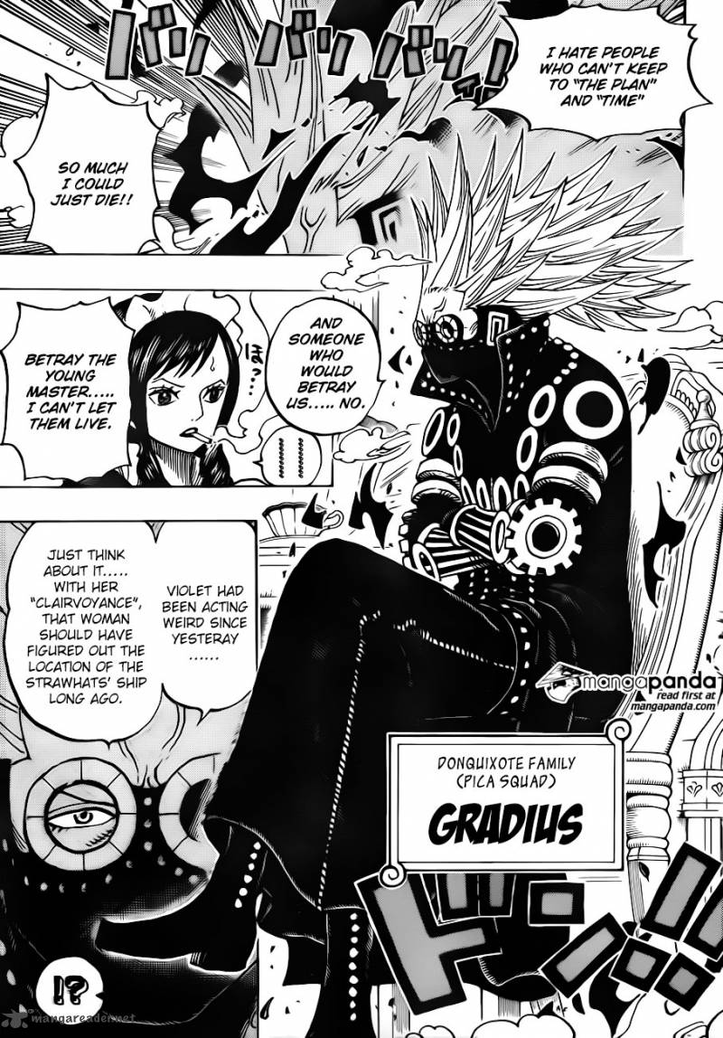 One Piece Chapter 723 - Page 7 in English