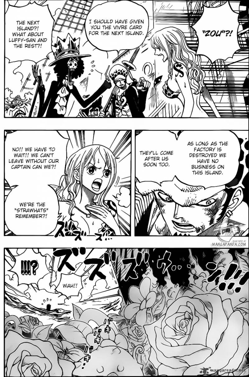 One Piece Chapter 724 - Page 12 in English