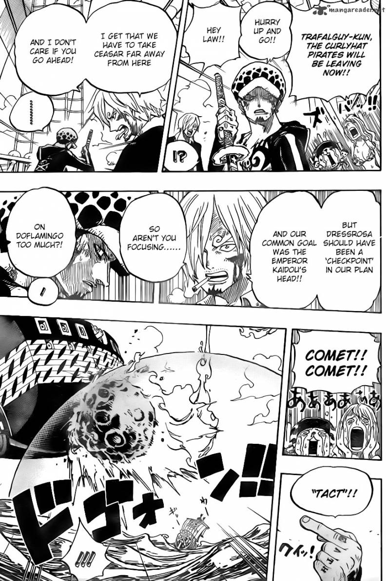 One Piece Chapter 724 - Page 15 in English