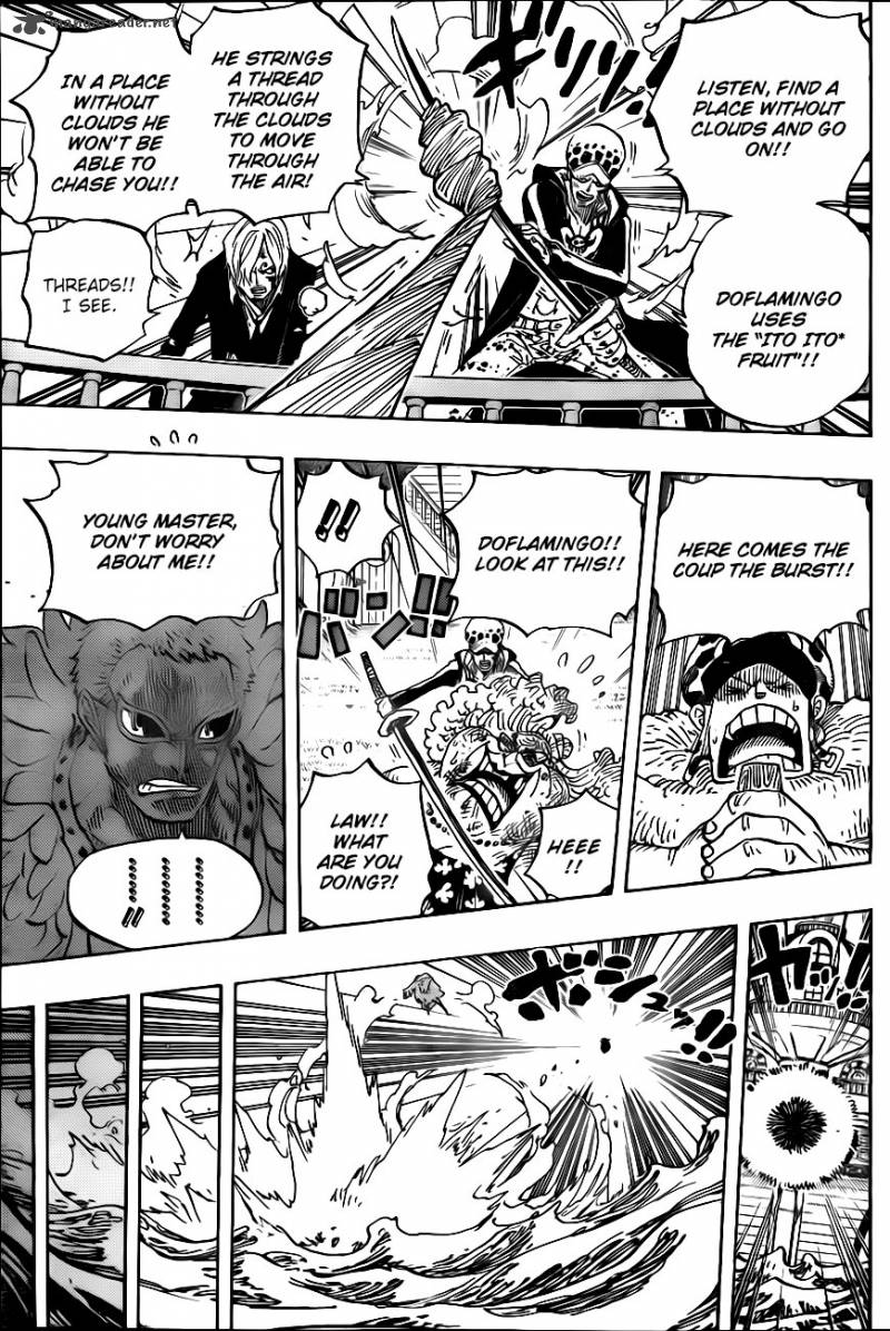 One Piece Chapter 724 - Page 17 in English