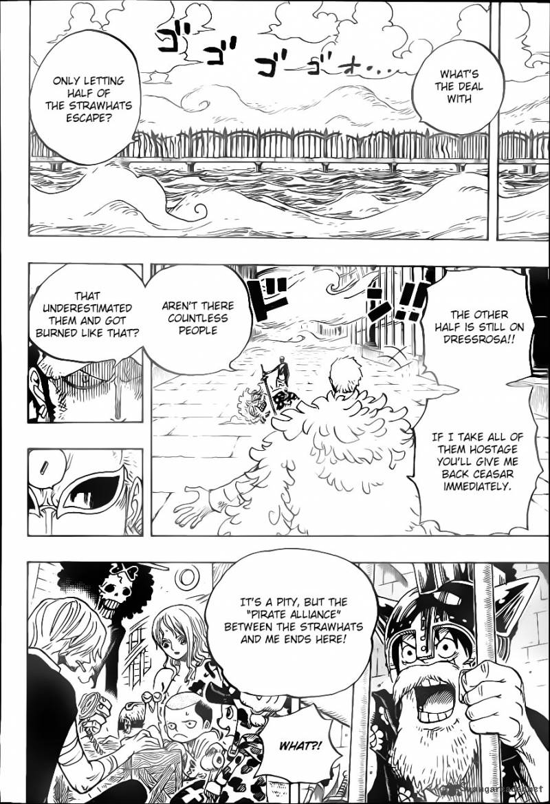 One Piece Chapter 724 - Page 18 in English