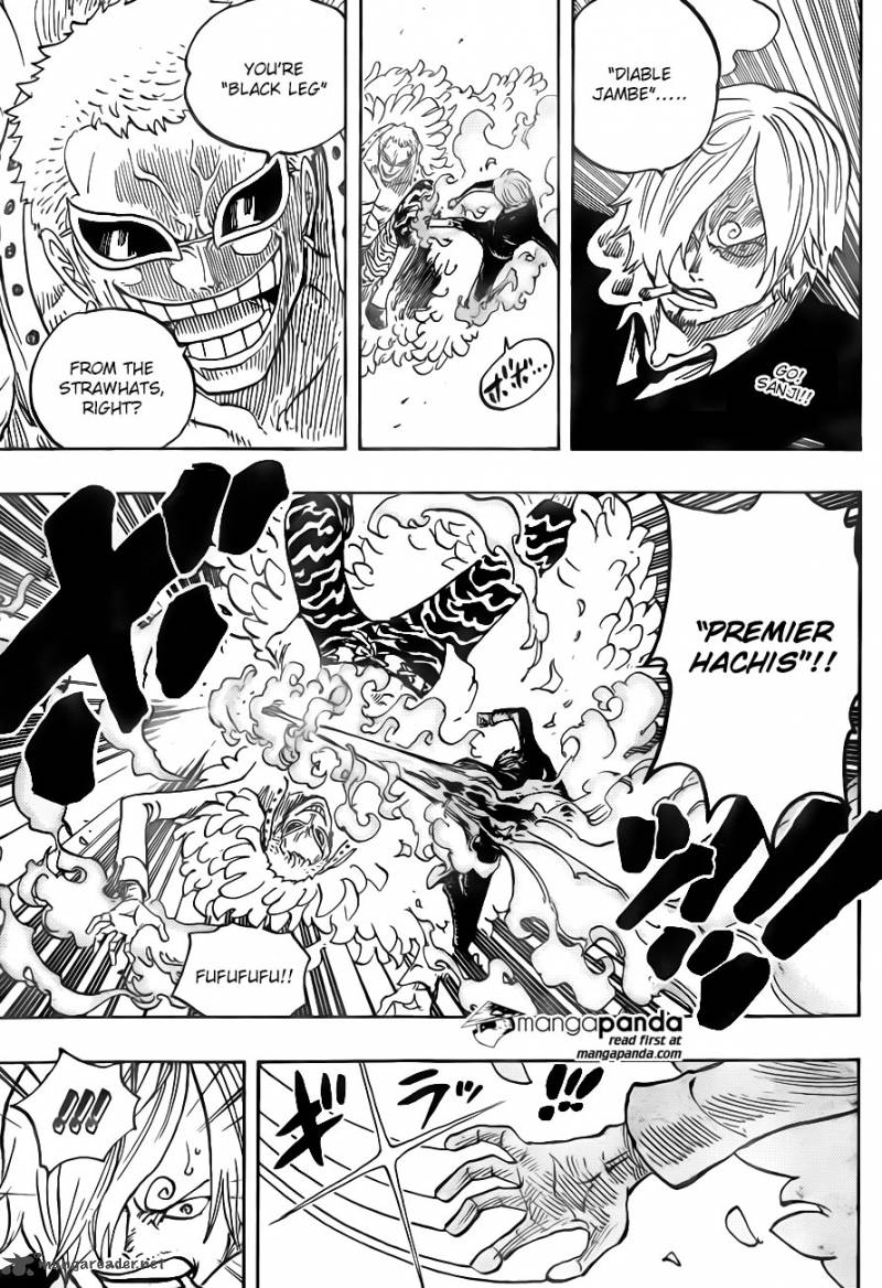 One Piece Chapter 724 - Page 3 in English