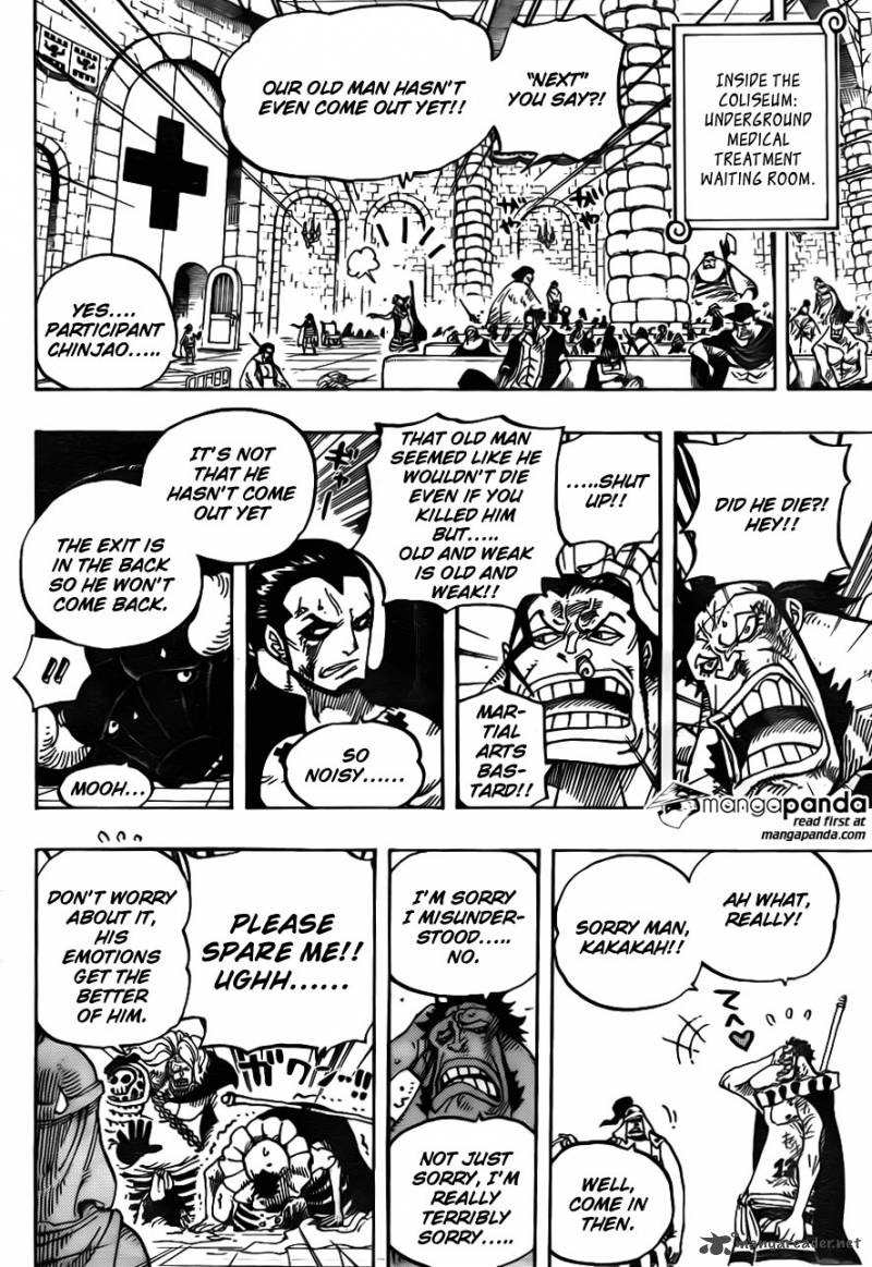 One Piece Chapter 725 - Page 16 in English
