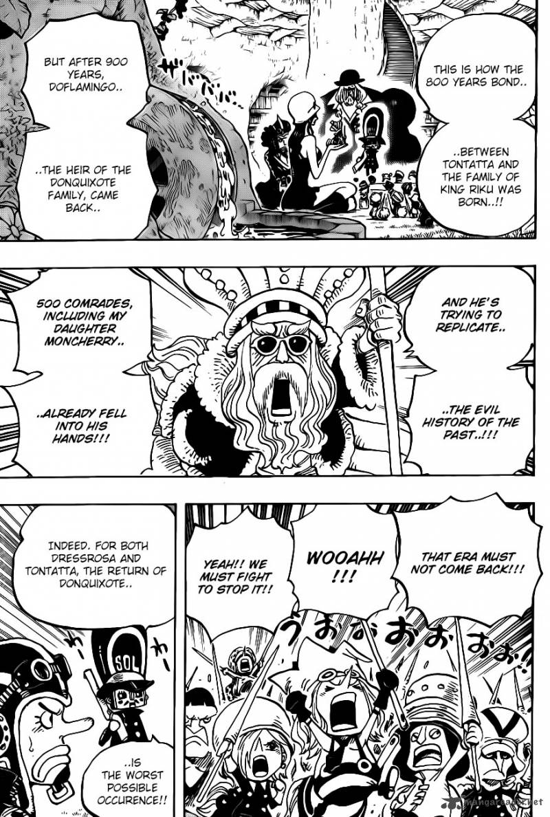 One Piece Chapter 726 - Page 17 in English