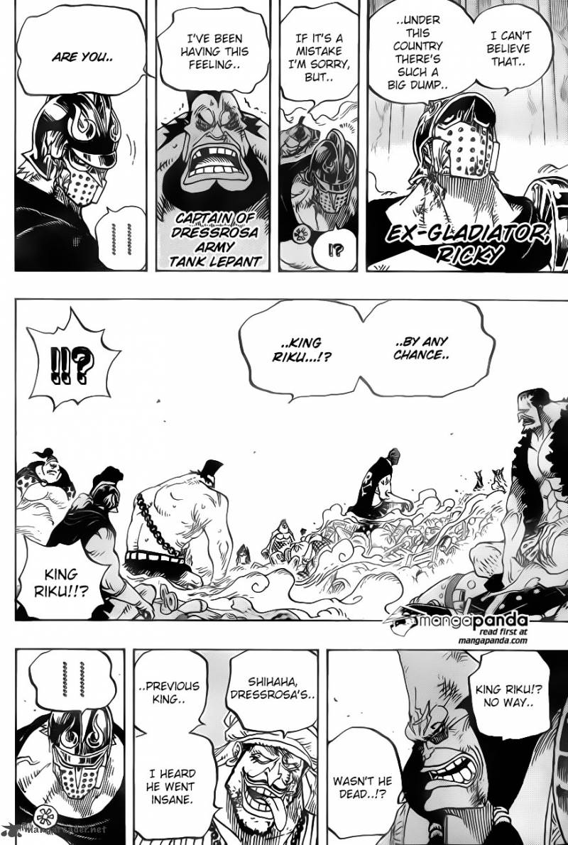 One Piece Chapter 726 - Page 4 in English