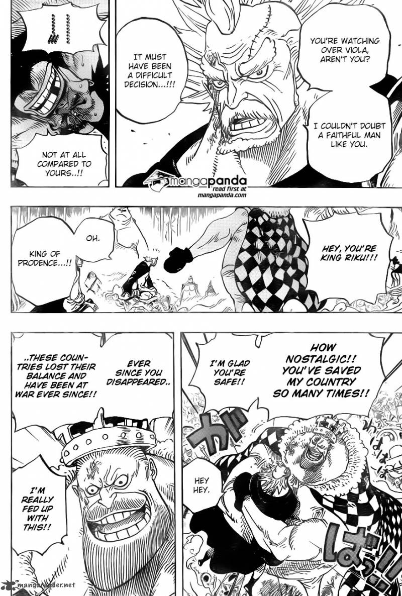 One Piece Chapter 726 - Page 6 in English