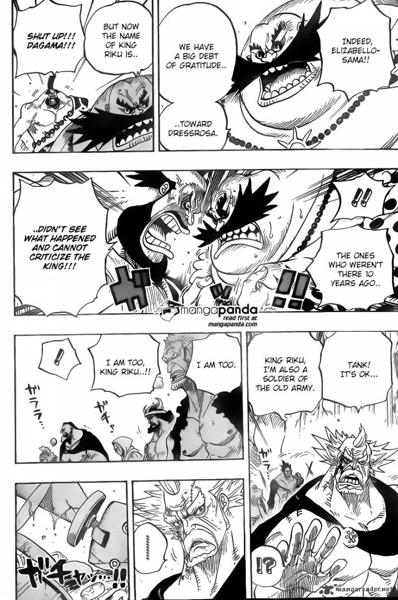 One Piece Chapter 726 - Page 8 in English