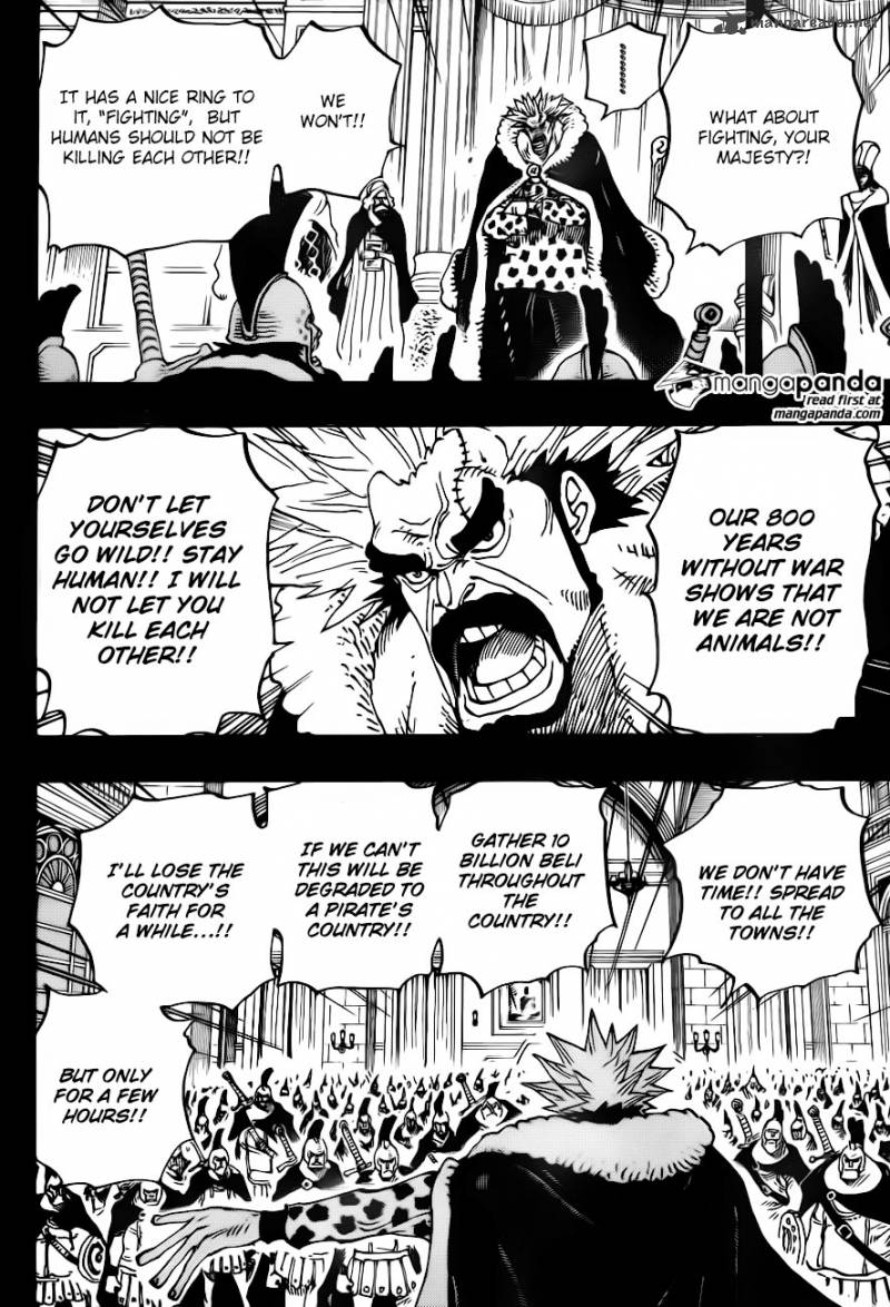 One Piece Chapter 727 - Page 10 in English
