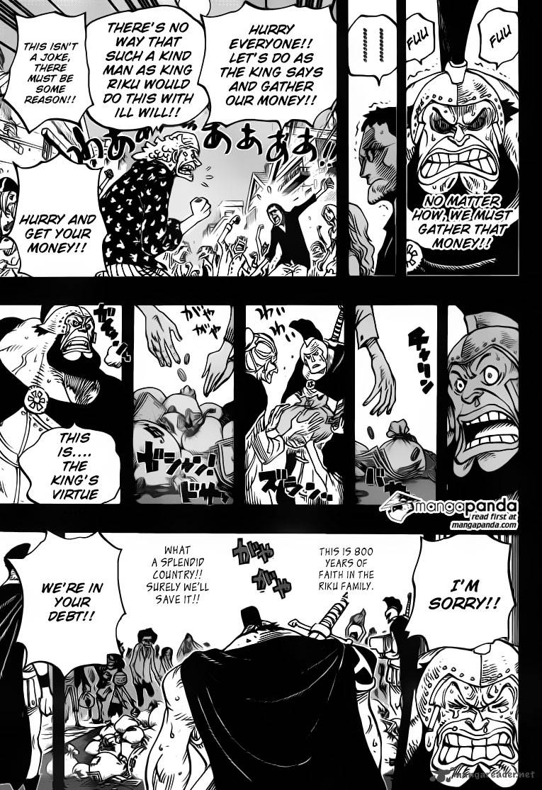 One Piece Chapter 727 - Page 15 in English