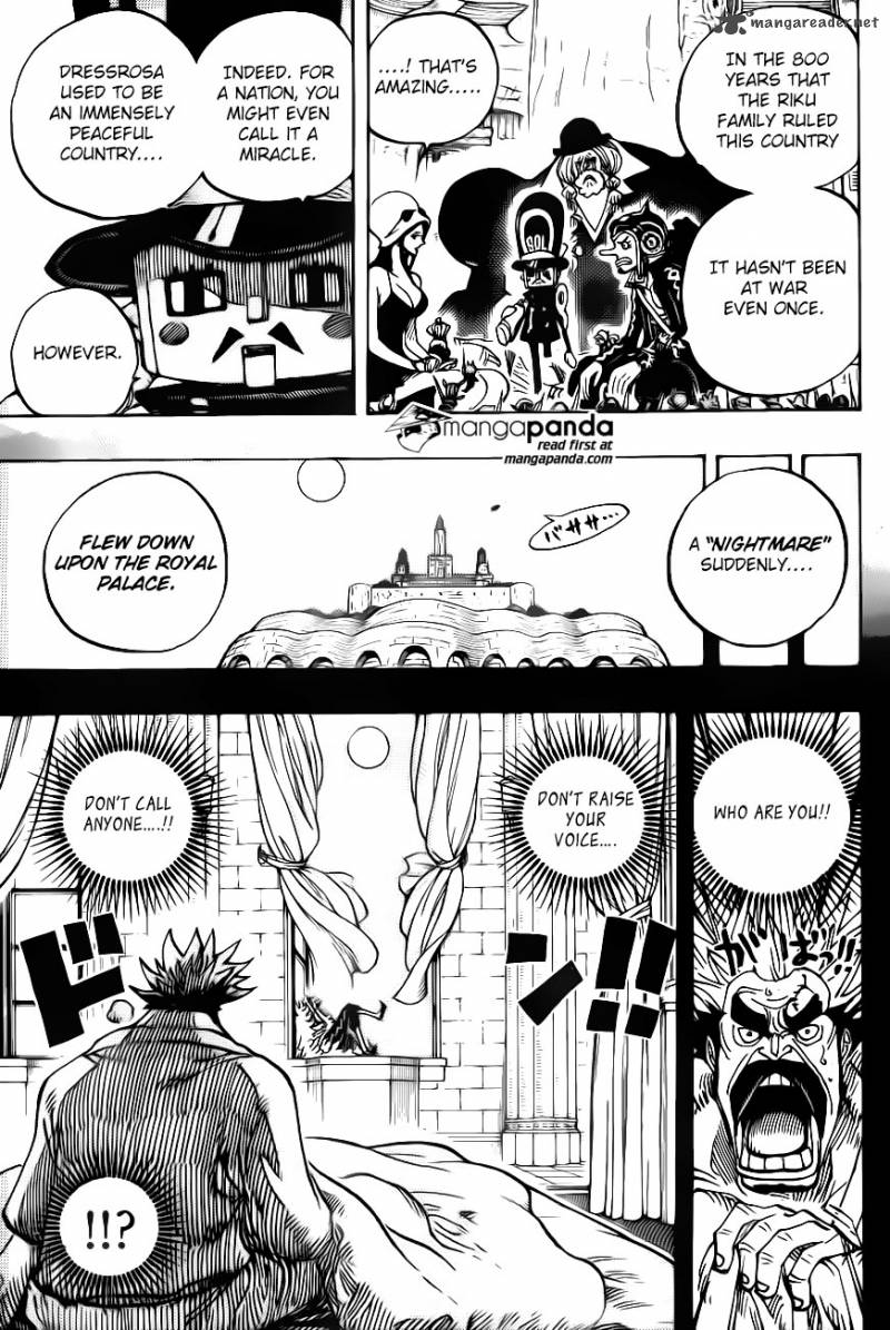 One Piece Chapter 727 - Page 7 in English