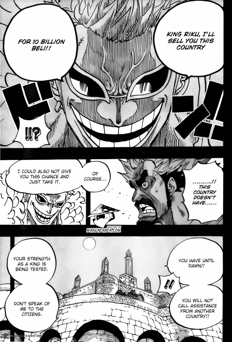 One Piece Chapter 727 - Page 9 in English