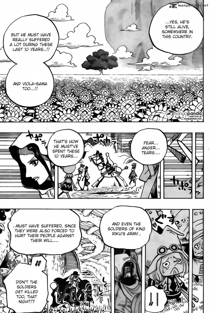 One Piece Chapter 728 - Page 13 in English