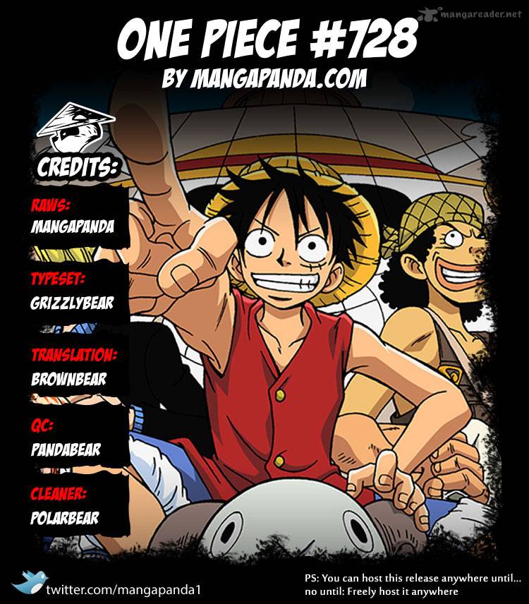 One Piece Chapter 728 - Page 22 in English