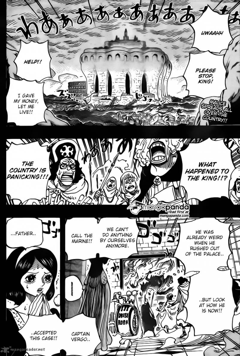 One Piece Chapter 728 - Page 4 in English