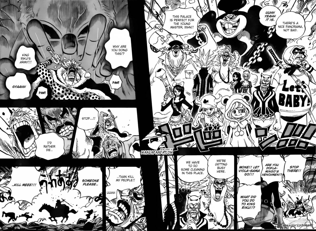 One Piece Chapter 728 - Page 6 in English