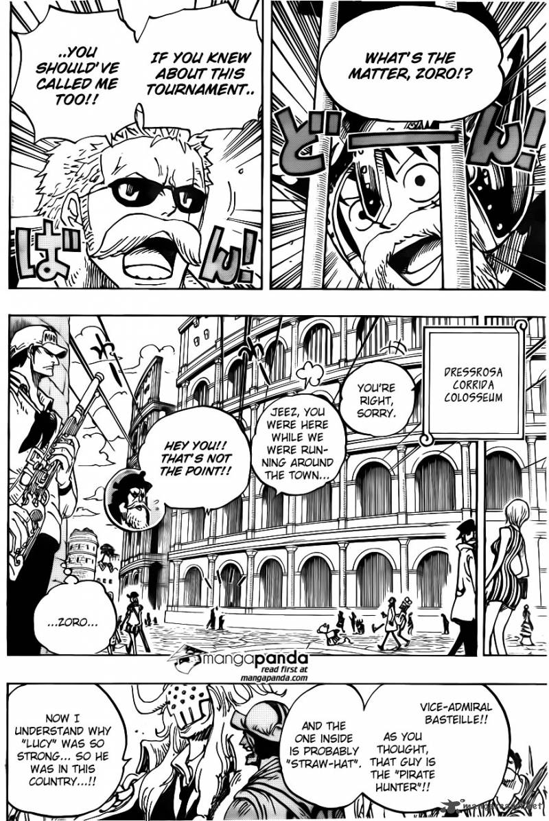 One Piece Chapter 729 - Page 10 in English