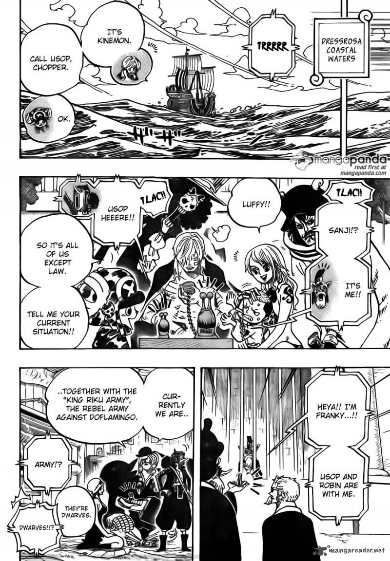 One Piece Chapter 729 - Page 12 in English