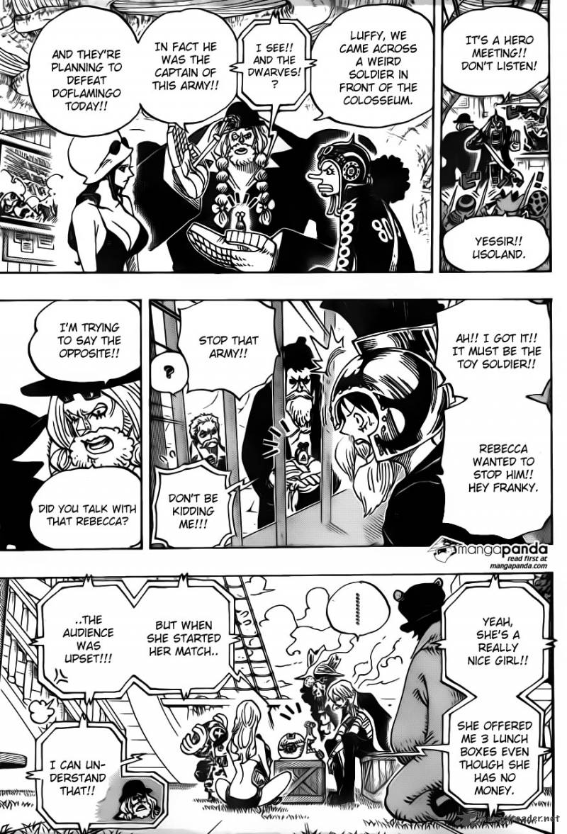 One Piece Chapter 729 - Page 13 in English
