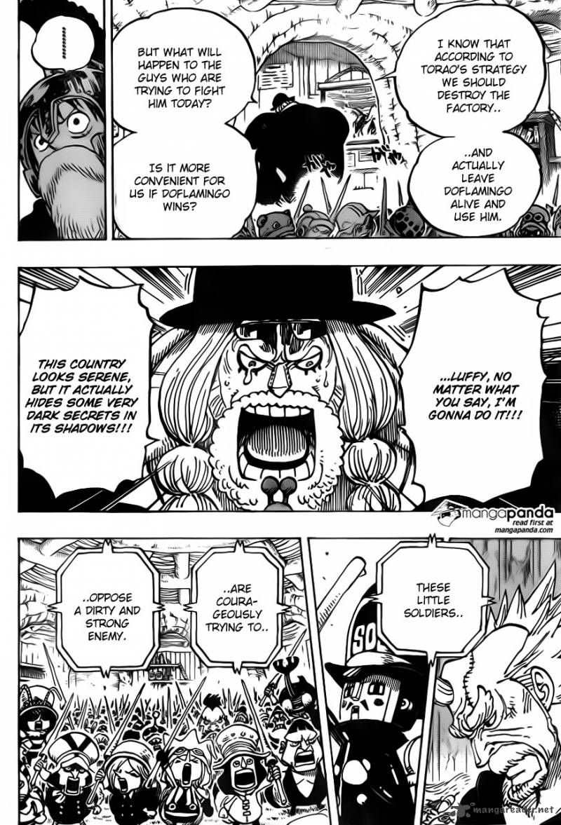One Piece Chapter 729 - Page 14 in English