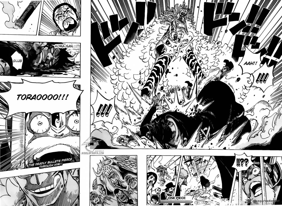 One Piece Chapter 729 - Page 18 in English