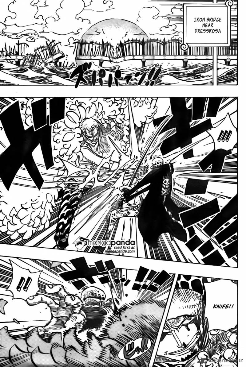 One Piece Chapter 729 - Page 5 in English