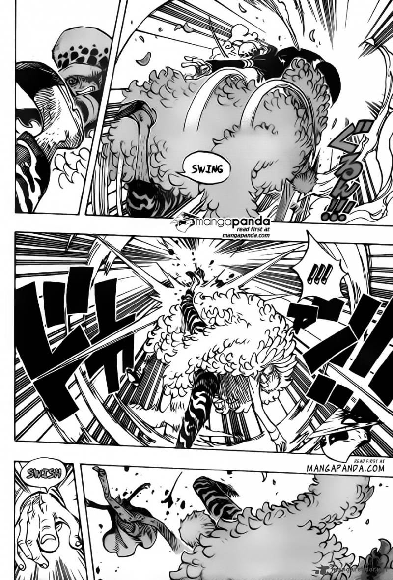 One Piece Chapter 729 - Page 6 in English