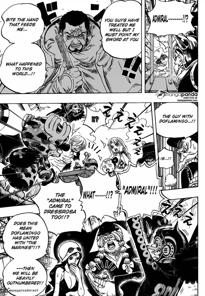 One Piece Chapter 730 - Page 10 in English