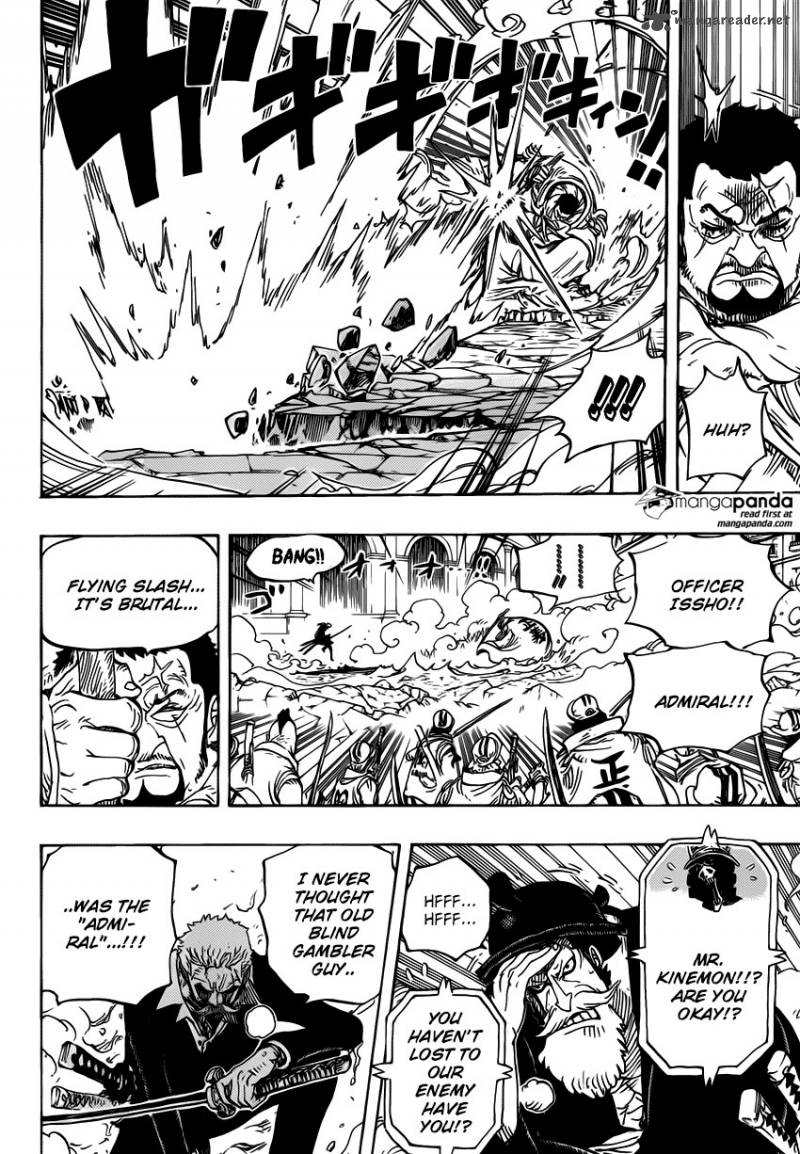 One Piece Chapter 730 - Page 9 in English