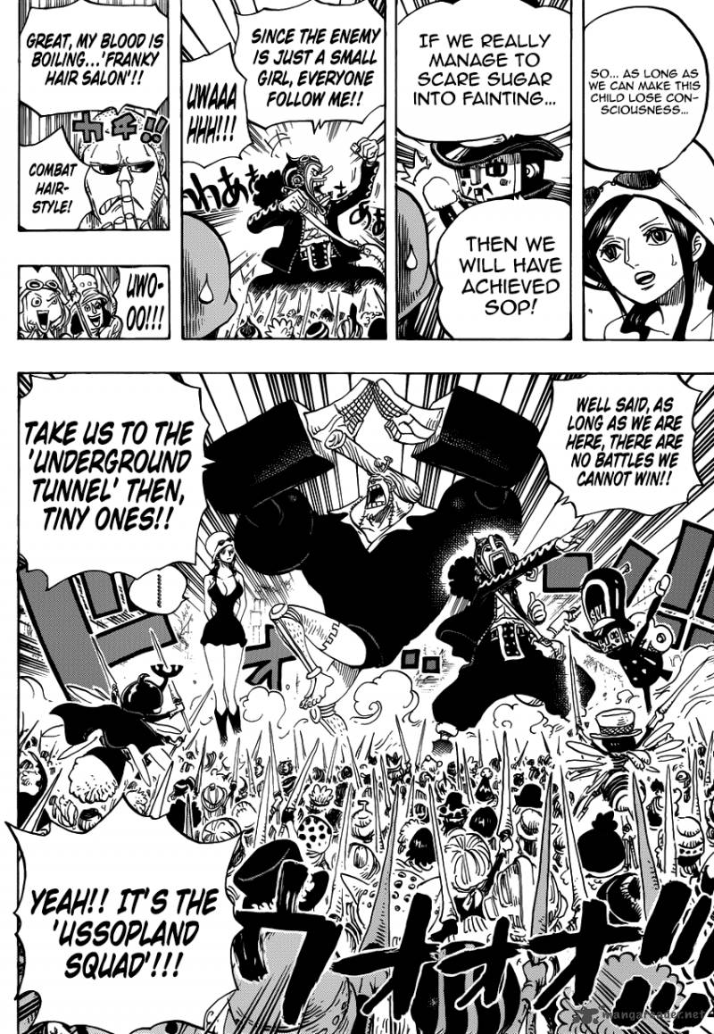 One Piece Chapter 731 - Page 10 in English