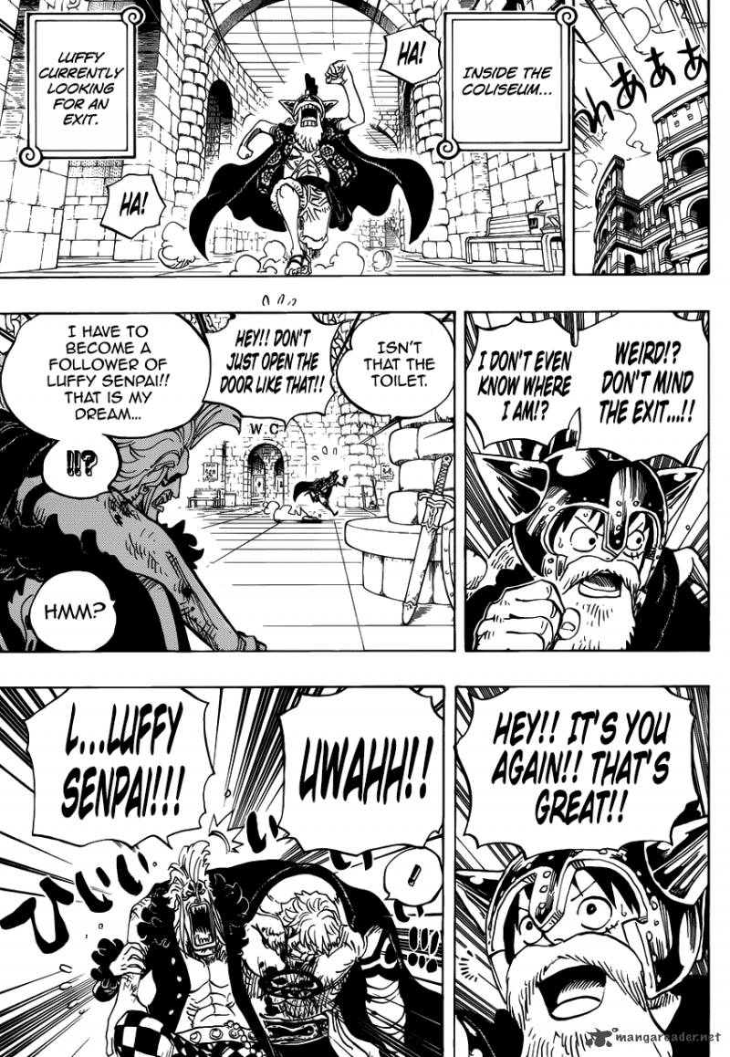 One Piece Chapter 731 - Page 11 in English