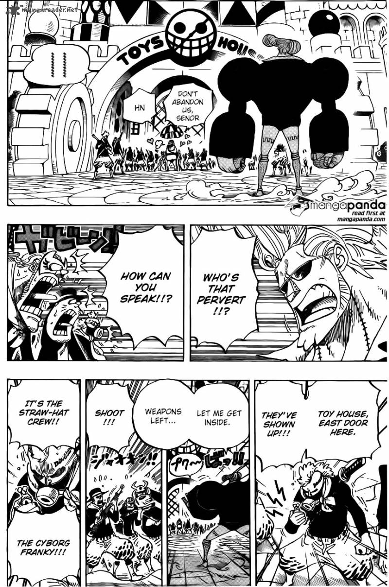 One Piece Chapter 732 - Page 10 in English