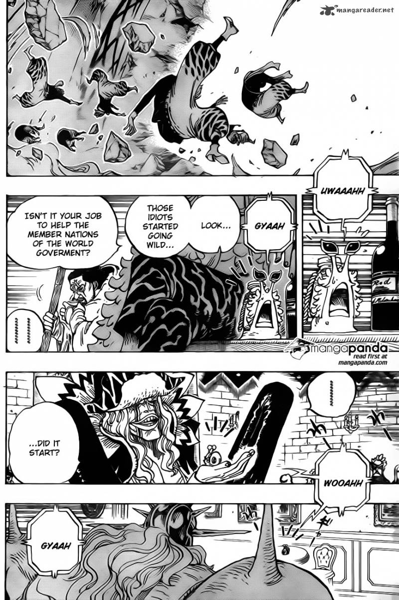 One Piece Chapter 732 - Page 12 in English