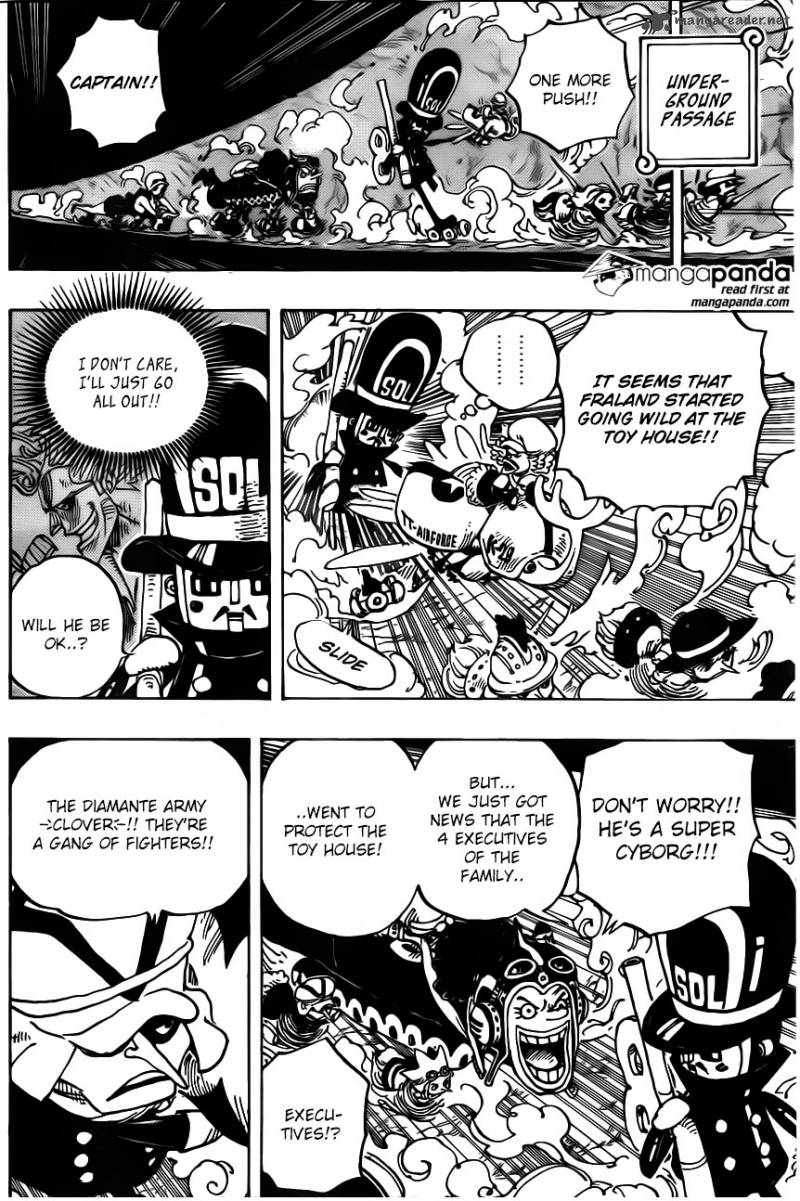One Piece Chapter 732 - Page 14 in English