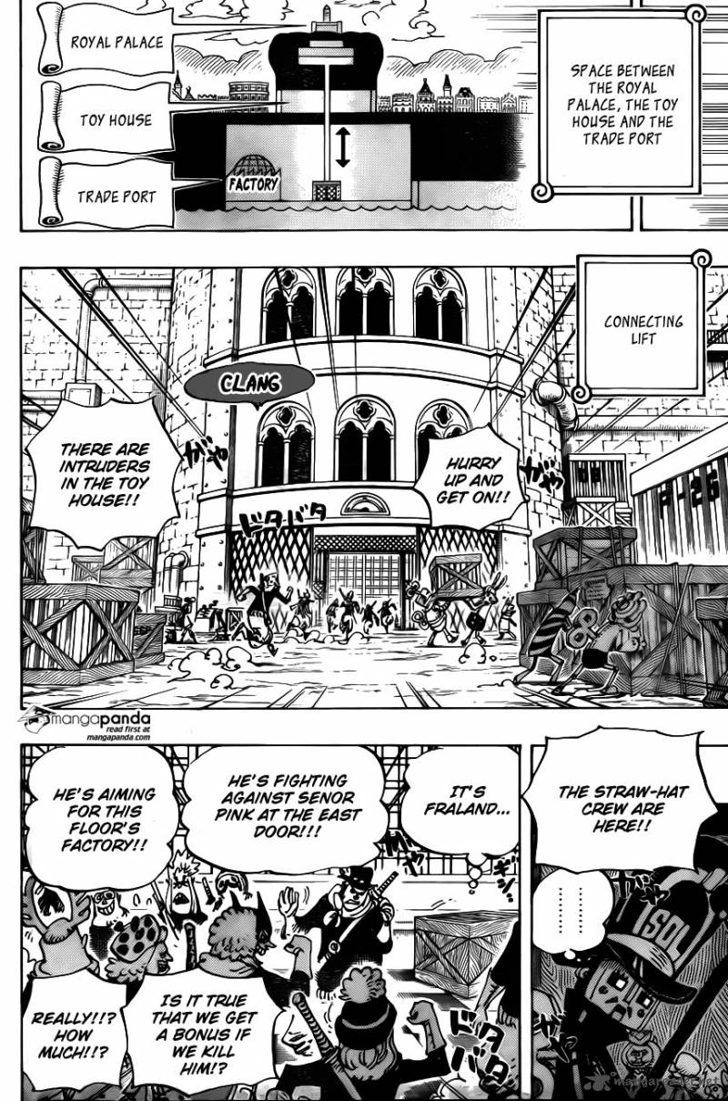 One Piece Chapter 733 - Page 11 in English