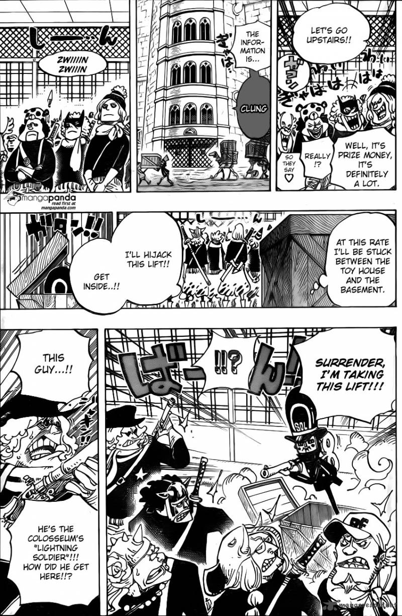 One Piece Chapter 733 - Page 12 in English