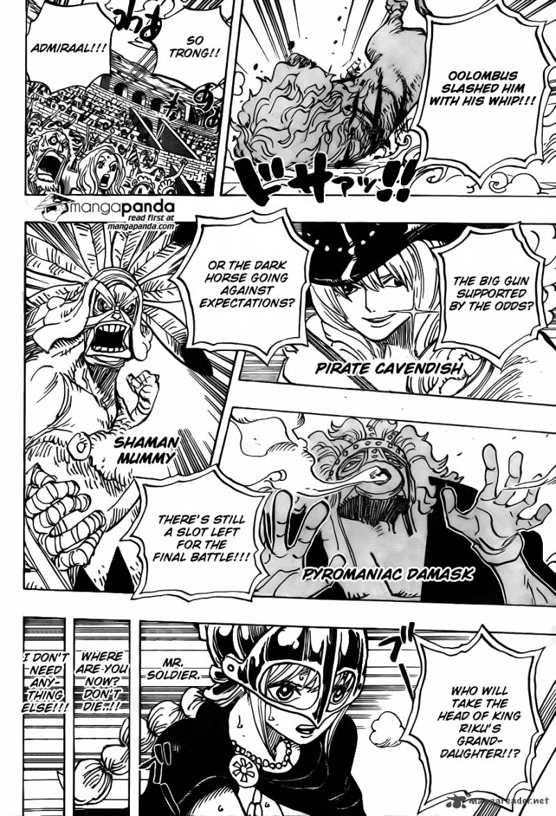 One Piece Chapter 733 - Page 5 in English