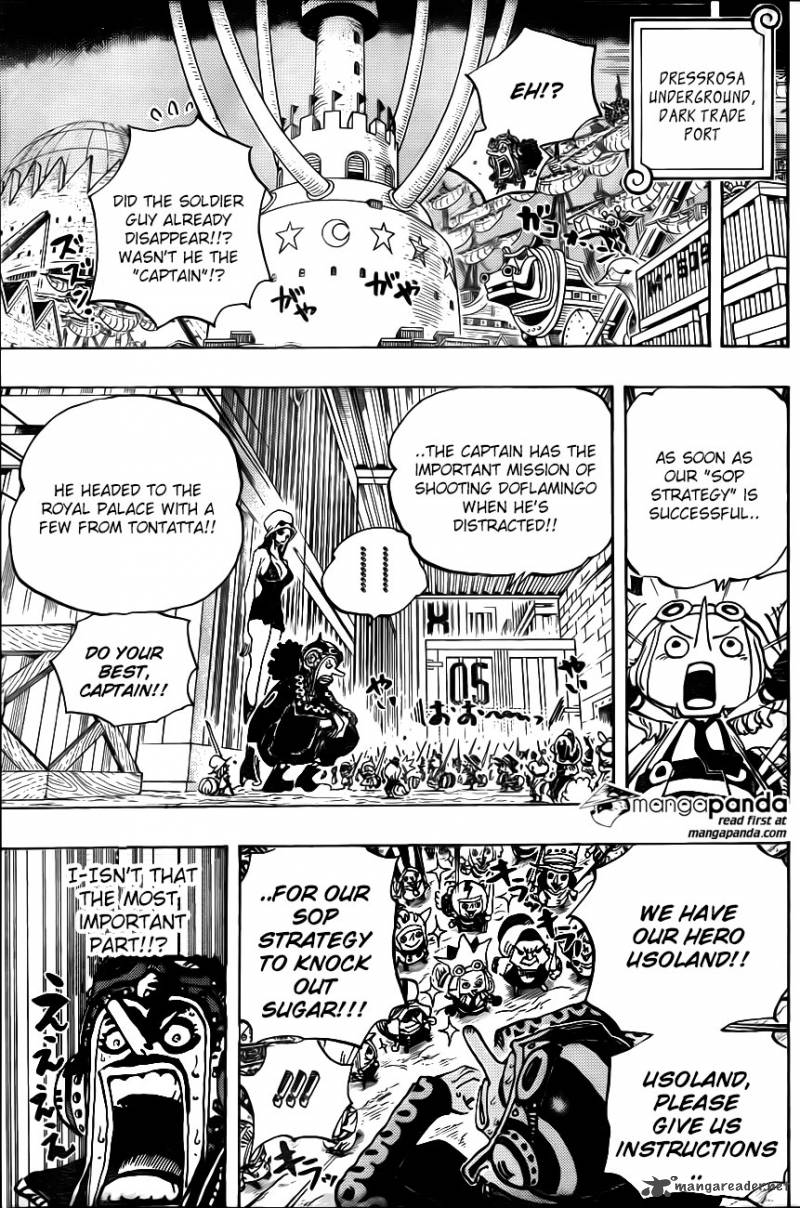 One Piece Chapter 733 - Page 6 in English
