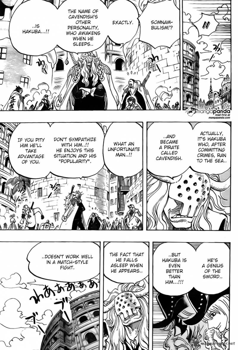 One Piece Chapter 734 - Page 14 in English