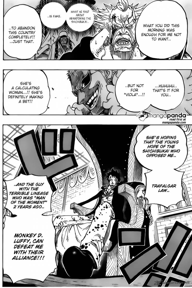 One Piece Chapter 734 - Page 17 in English