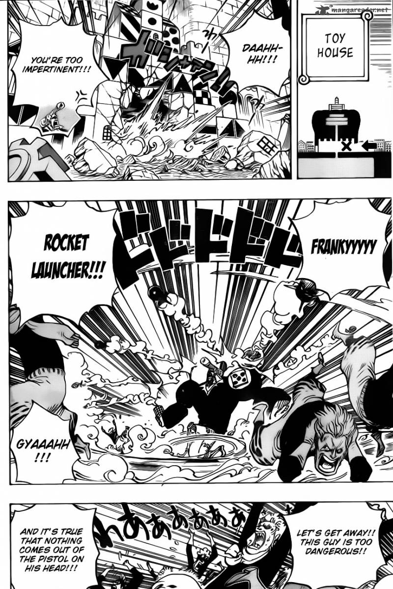 One Piece Chapter 735 - Page 10 in English