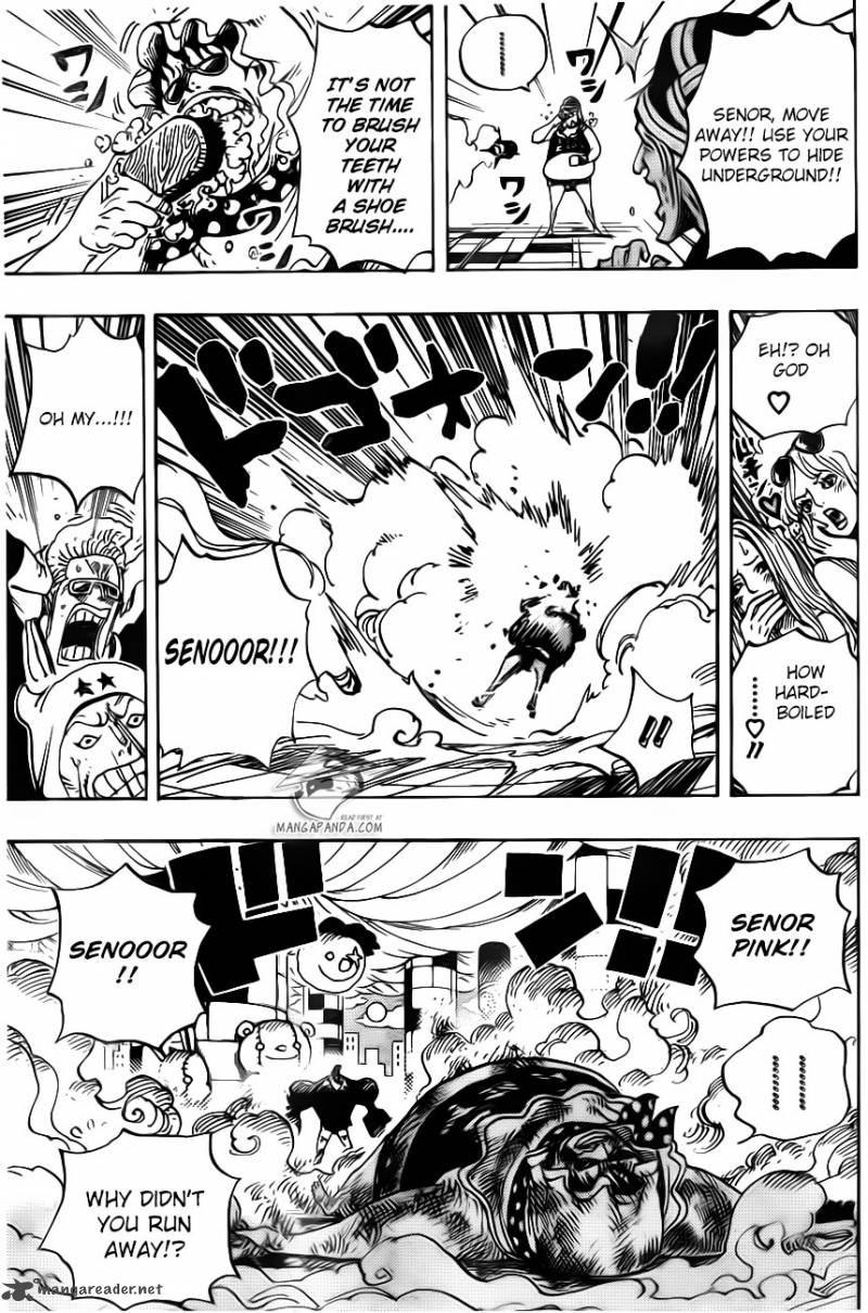 One Piece Chapter 735 - Page 11 in English