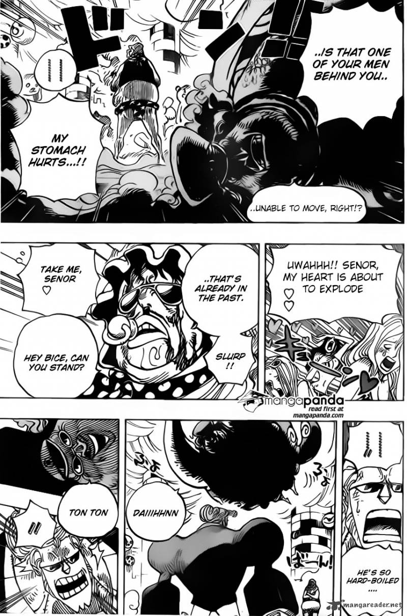 One Piece Chapter 735 - Page 13 in English