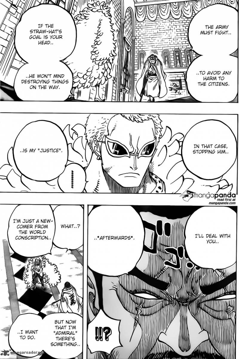 One Piece Chapter 735 - Page 17 in English