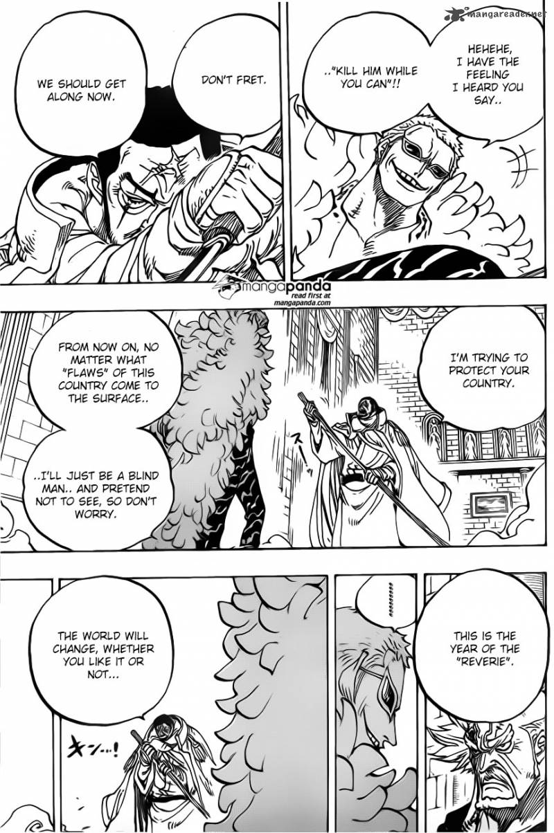 One Piece Chapter 735 - Page 19 in English