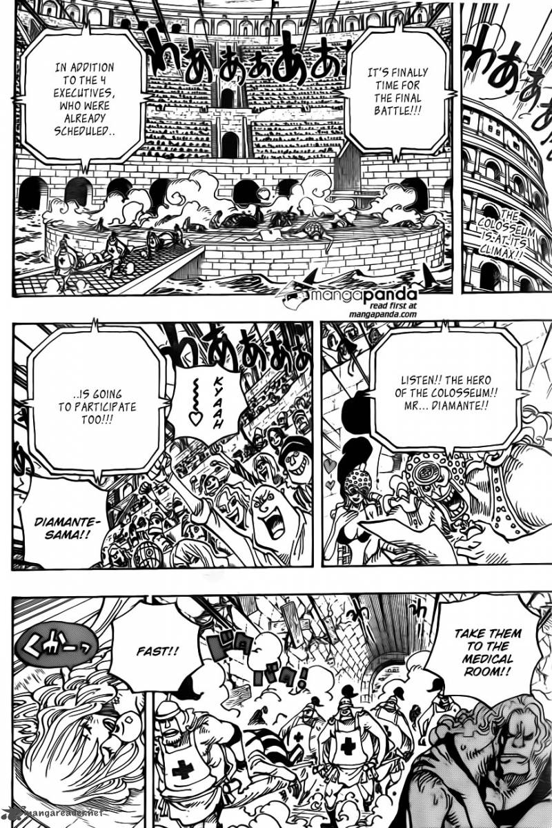 One Piece Chapter 735 - Page 4 in English