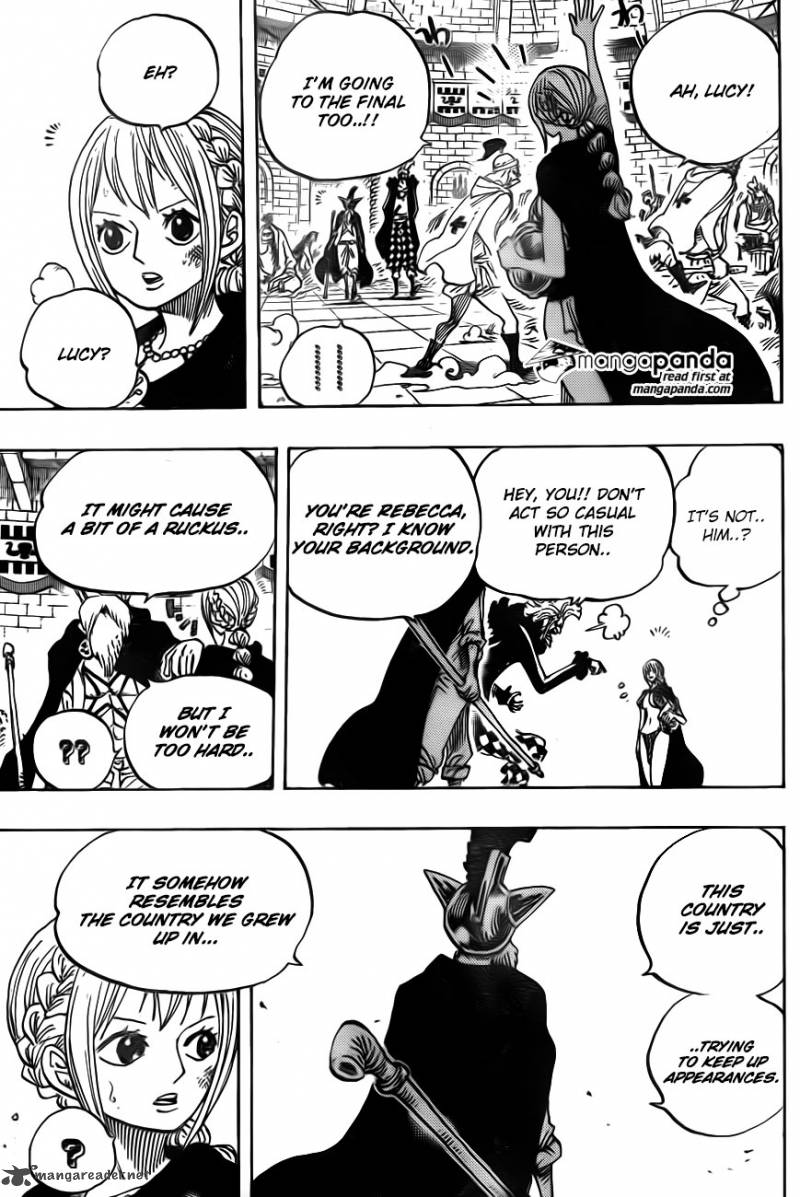 One Piece Chapter 735 - Page 5 in English