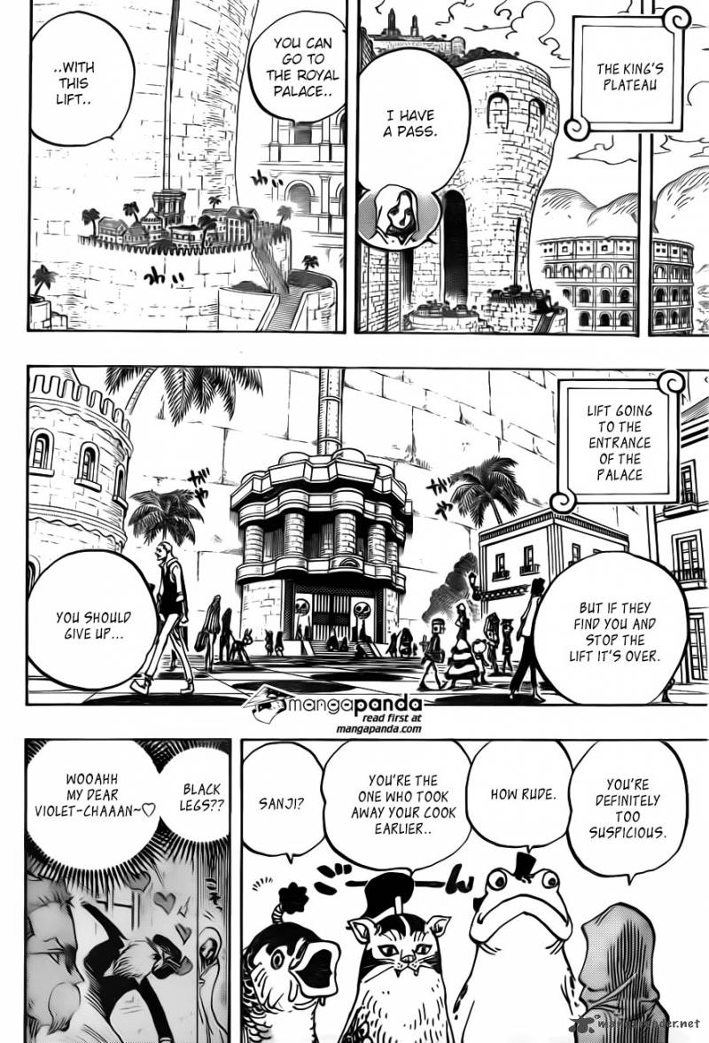 One Piece Chapter 735 - Page 6 in English