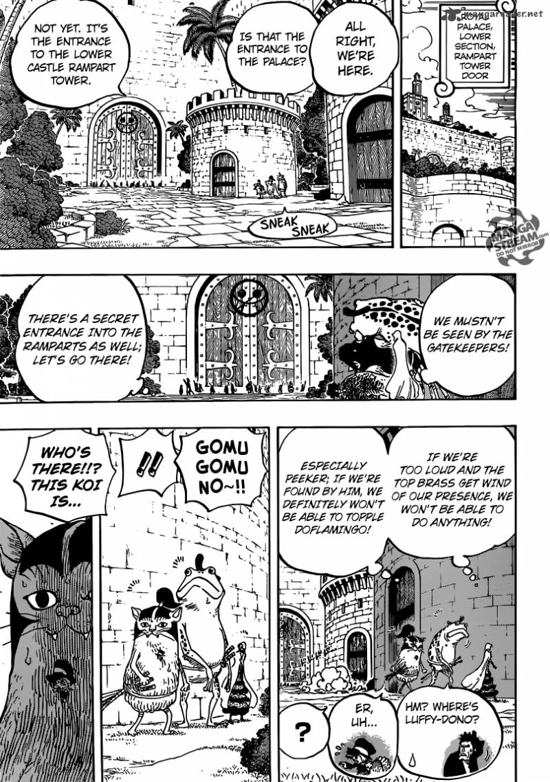 One Piece Chapter 736 - Page 12 in English