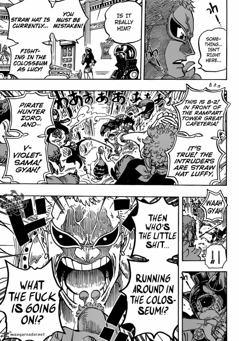 One Piece Chapter 736 - Page 15 in English