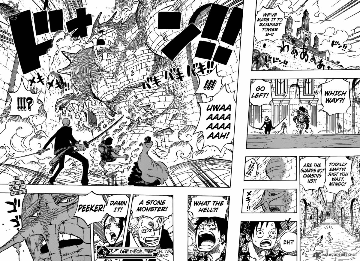 One Piece Chapter 736 - Page 18 in English